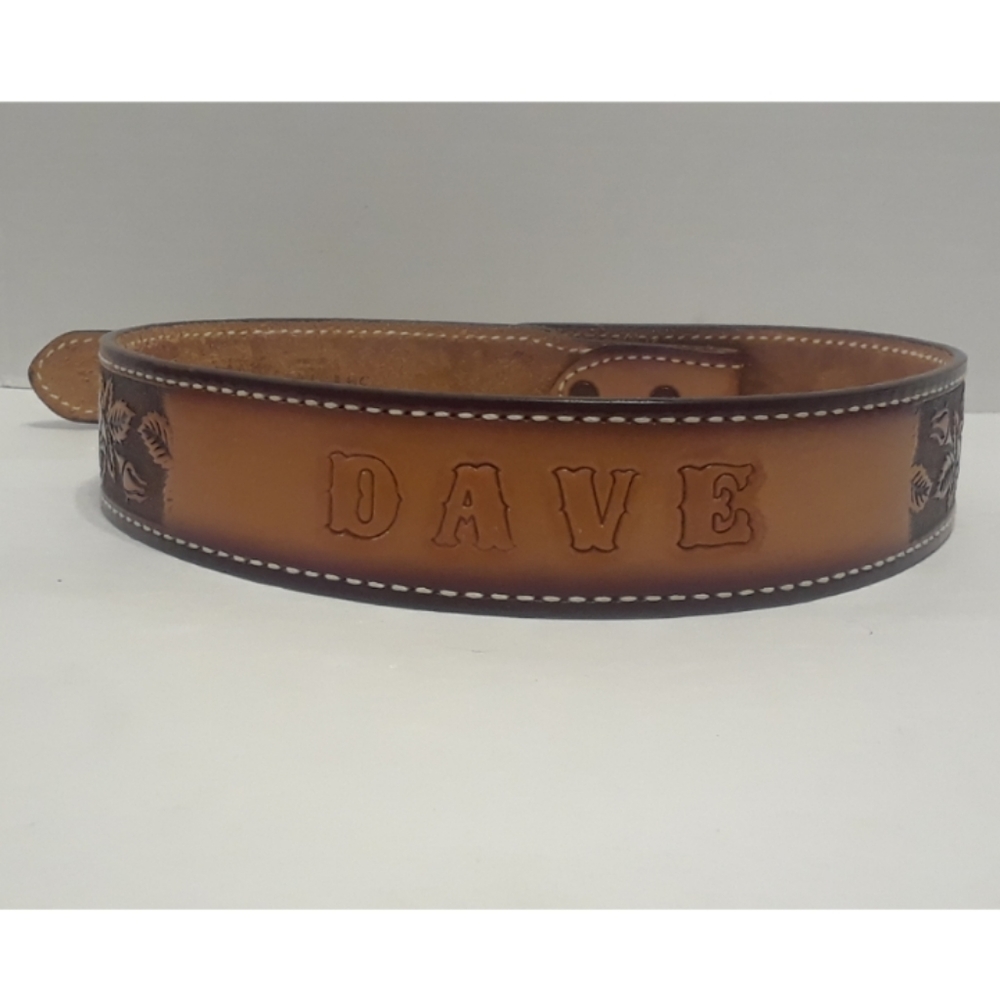 Top Grain Cowhide Leather Belt "DAVE"